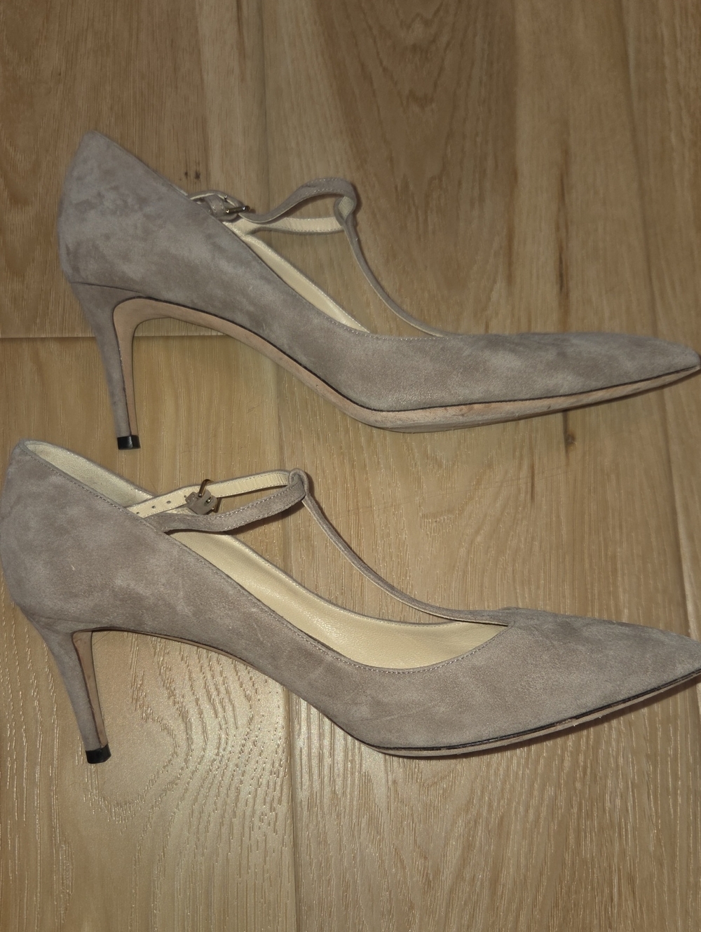 Jimmy Choo Dari Suede Tstrap Size 10 - Picture 4 of 6